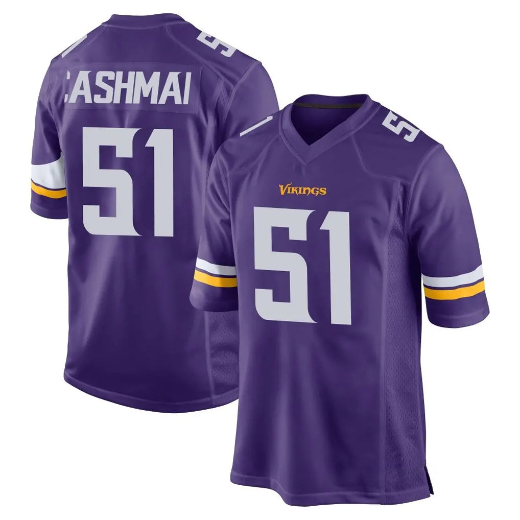 harde MN.Vikings #51 Blake Cashman Player Purple Home Game Stitched Jerseys
