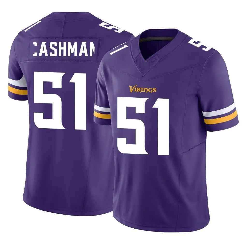 harde MN.Vikings #51 Blake Cashman Player Purple Limited Vapor F.U.S.E. Home Game Stitched Jerseys