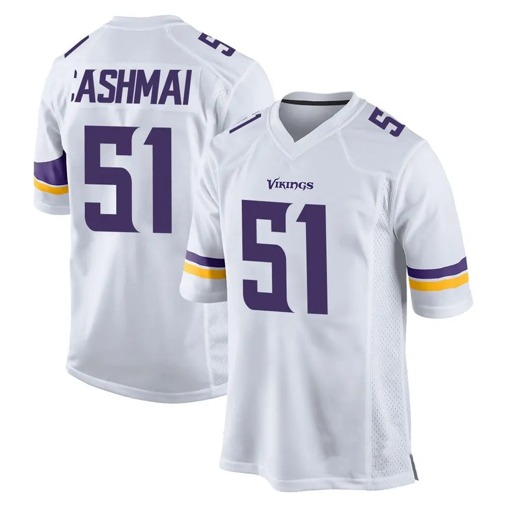 harde MN.Vikings #51 Blake Cashman Player White Home Game Stitched Jerseys