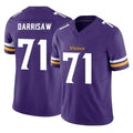harde MN.Vikings #71 Christian Darrisaw Player Purple Limited Vapor F.U.S.E. Home Game Stitched Jerseys