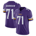 harde MN.Vikings #71 Christian Darrisaw Player Purple Limited Vapor Untouchable Home Game Stitched Jerseys