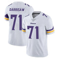 harde MN.Vikings #71 Christian Darrisaw Player White Limited Vapor Untouchable Home Game Stitched Jerseys