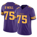 harde MN.Vikings #75 Brian O'Neill Player Purple Limited Alternate Vapor F.U.S.E. Home Game Stitched Jerseys