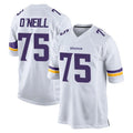 harde MN.Vikings #75 Brian O'Neill Player White Home Game Stitched Jerseys