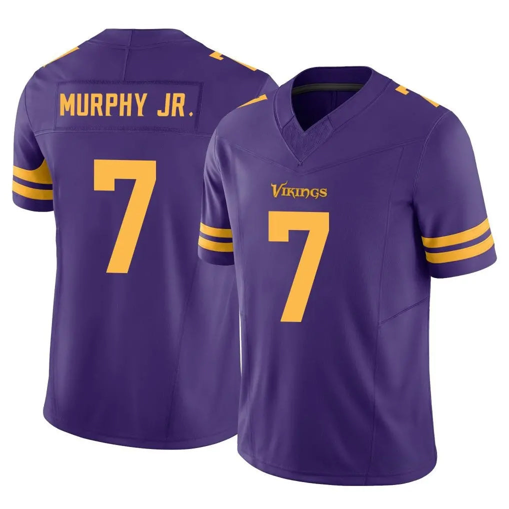harde MN.Vikings #7 Byron Murphy Jr. Player Purple Limited Alternate Vapor F.U.S.E. Home Game Stitched Jerseys