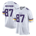 harde MN.Vikings #87 T.J. Hockenson Player White Home Game Stitched Jerseys