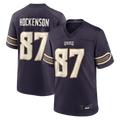 harde MN.Vikings #87 T.J. Hockenson Purple 2026 Rivalries Collection Game Stitched Jerseys