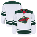 harde M.Wild White Away Authentic Pro Jerseys
