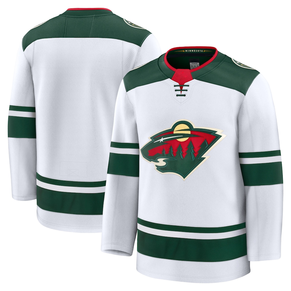 harde M.Wild White Away Premium Jerseys