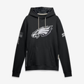harde P.Eagles Black 2026 Salute to Service Sideline Dri-FIT Pullover Hoodie Jerseys