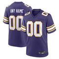 harde Custom MN.Vikings Secondary Alternate Game Stitched Jerseys