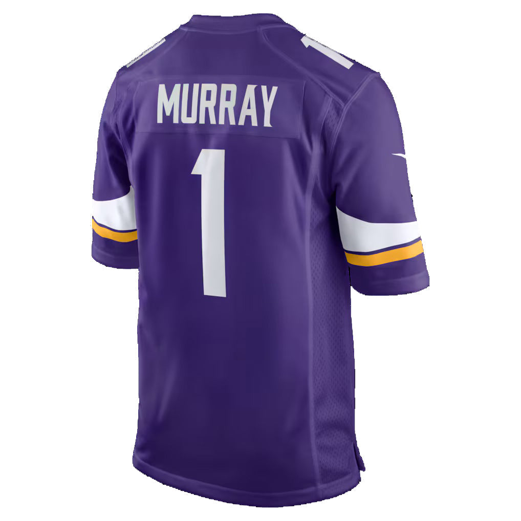harde MN.Vikings #1 Kyler Murray Purple Game Stitched Jerseys