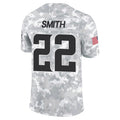 harde MN.Vikings #22 Harrison Smith Player Arctic Camo Salute to Service Limited Stitched Jerseys