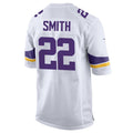 harde MN.Vikings #22 Harrison Smith Player White Home Game Stitched Jerseys