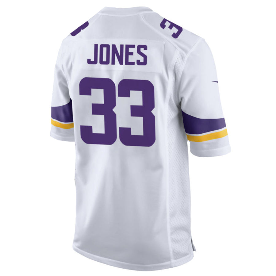 harde MN.Vikings #33 Aaron Jones Player White Home Game Stitched Jerseys