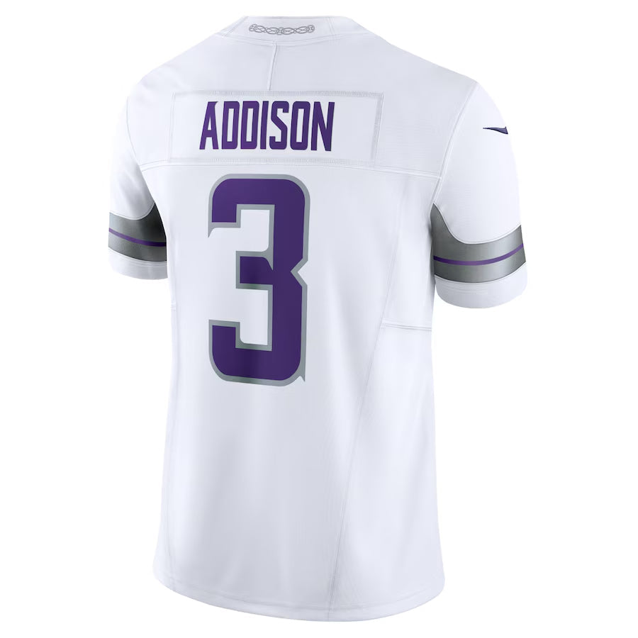 harde MN.Vikings #3 Jordan Addison Player Alternate Vapor F.U.S.E. Limited Stitched Jerseys
