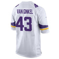 harde MN.Vikings #43 Andrew Van Ginkel Player Purple Home Game Stitched Jerseys