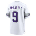 harde MN.Vikings #9 J.J. McCarthy Player White Alternate Game Stitched Jerseys