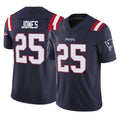 harde NE.Patriots #25 Marcus Jones Player Navy Limited Vapor F.U.S.E. Home Game Stitched Jerseys