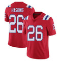 harde NE.Patriots #26 Hassan Haskins Player Red Vapor Untouchable Home Game Stitched Jerseys