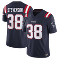 harde NE.Patriots #38 Rhamondre Stevenson Navy Vapor F.U.S.E. Limited American Stitched Jerseys