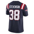 harde NE.Patriots #38 Rhamondre Stevenson Player Vapor F.U.S.E. Limited Navy Stitched Jerseys