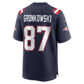 harde NE.Patriots #87 Rob Gronkowski Navy Team Retired Player Game Stitched Jerseys