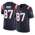 harde NE.Patriots #87 Romeo Doubs Player Navy Limited Vapor F.U.S.E. Home Game Stitched Jerseys