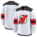 harde N.Jersey Devils White Away Premium Jerseys