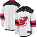 harde N.Jersey Devils White Breakaway Away Jerseys