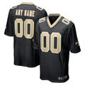 harde Custom NO.Saints Home Replica Game Stitched Jerseys