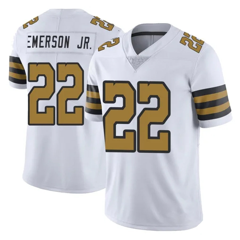 harde NO.Saints #22 Martin Emerson Jr. Player White Limited Color Rush Home Game Stitched Jerseys