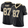 harde NO.Saints #87 Noah Fant Player Black Limited Vapor F.U.S.E. Home Game Stitched Jerseys