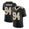 harde NO.Saints #94 Cameron Jordan Player Black Limited Vapor Untouchable Home Game Stitched Jerseys