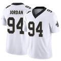 harde NO.Saints #94 Cameron Jordan Player White Vapor F.U.S.E. Limited Stitched Jerseys
