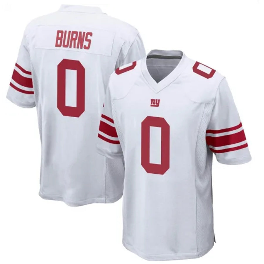 harde NY.Giants #0 Brian Burns Player White Game Stitched Jerseys