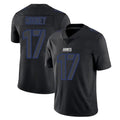 harde NY.Giants #17 Darnell Mooney Player Black Impact Limited Home Game Stitched Jerseys
