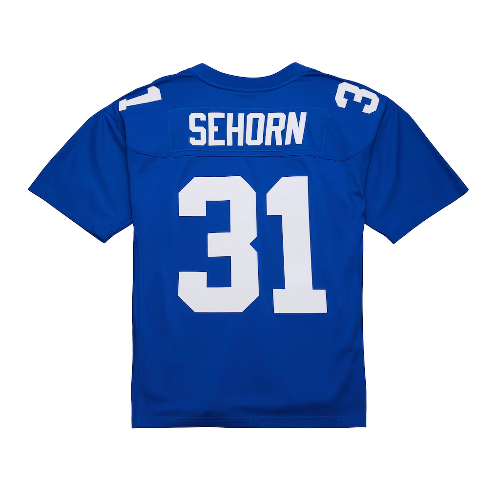 harde NY.Giants #31 Jason Sehorn Mitchell & Ness Royal 2000 Legacy Replica Jersey