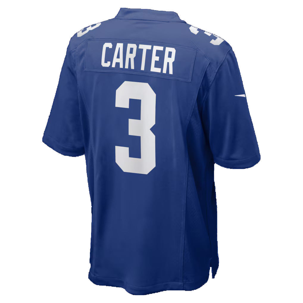 harde NY.Giants #3 Abdul Carter Royal Team Game Stitched Jerseys