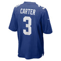 harde NY.Giants #3 Abdul Carter Royal Team Game Stitched Jerseys