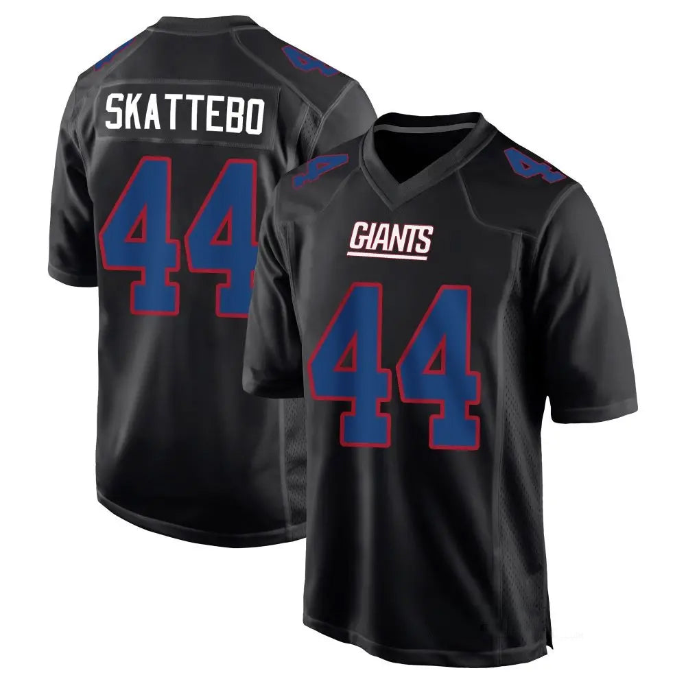 harde NY.Giants #44 Cam Skattebo Player Black Fashion Game Stitched Jerseys