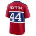 harde NY.Giants #44 Cam Skattebo Player Century Red Home Game Stitched Jerseys