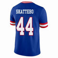 harde NY.Giants #44 Cam Skattebo Player Royal Throwback Vapor Limited Football Jerseys