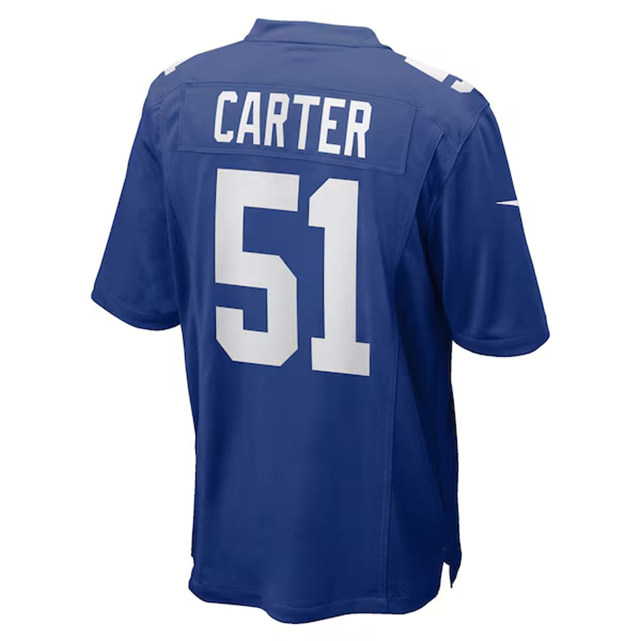 harde NY.Giants #51 Abdul Carter Player Royal Game Stitched Jerseys