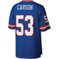 harde NY.Giants #53 Harry Carson Mitchell & Ness Royal Legacy Replica Jersey