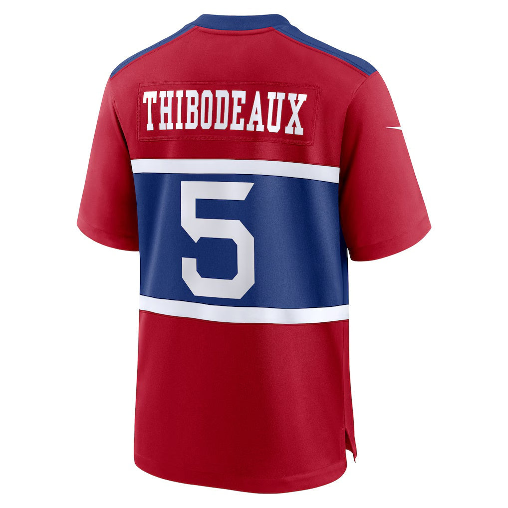 harde NY.Giants #5 Kayvon Thibodeaux Century Red Alternate Player Game Stitched Jerseys