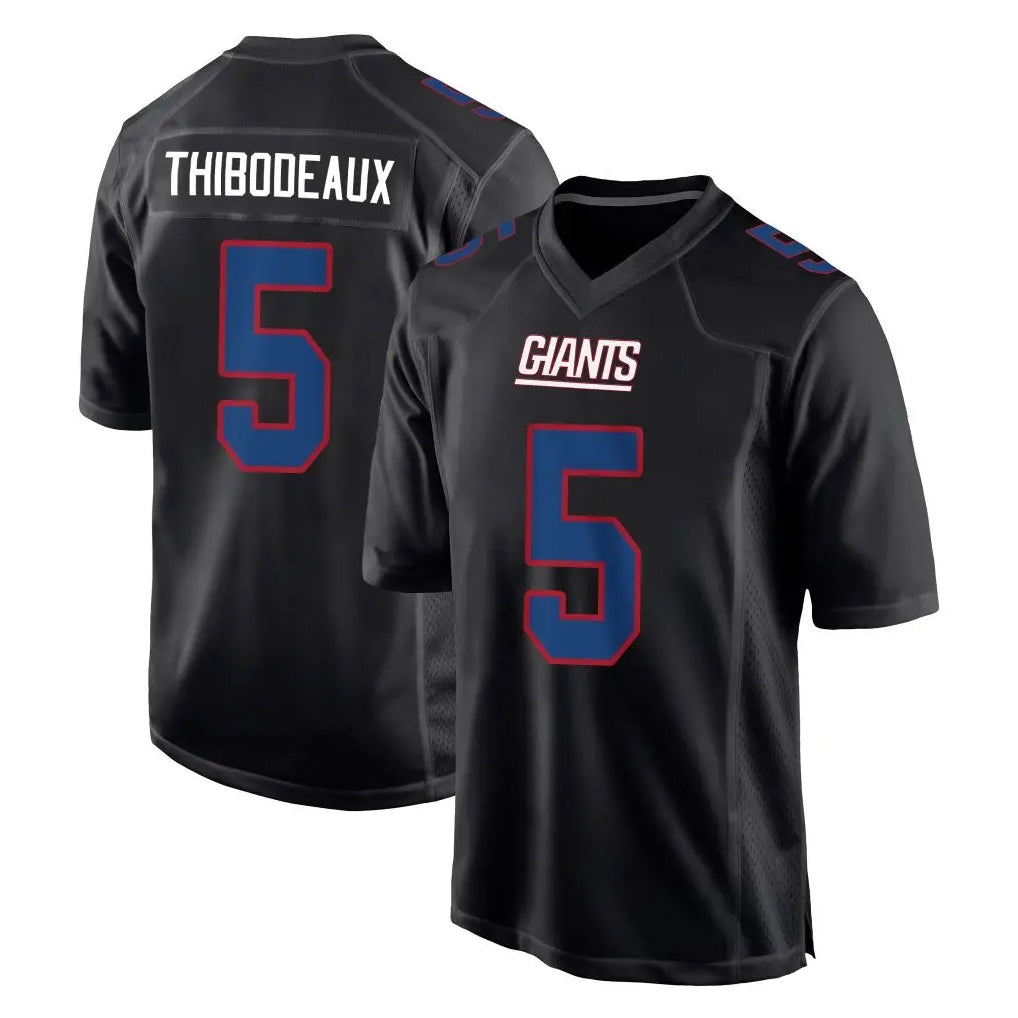 harde NY.Giants #5 Kayvon Thibodeaux Player Carbon Fashion Limited Home Game Stitched Jerseys