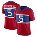 harde NY.Giants #5 Kayvon Thibodeaux Player Red Century Vapor F.U.S.E. Home Game Stitched Jerseys