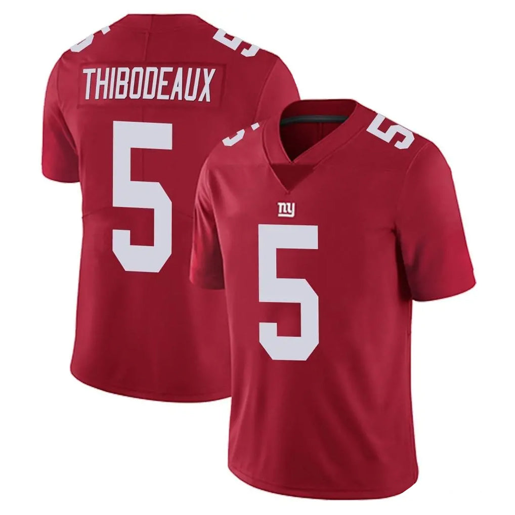 harde NY.Giants #5 Kayvon Thibodeaux Player Red Limited Vapor Untouchable Home Game Stitched Jerseys