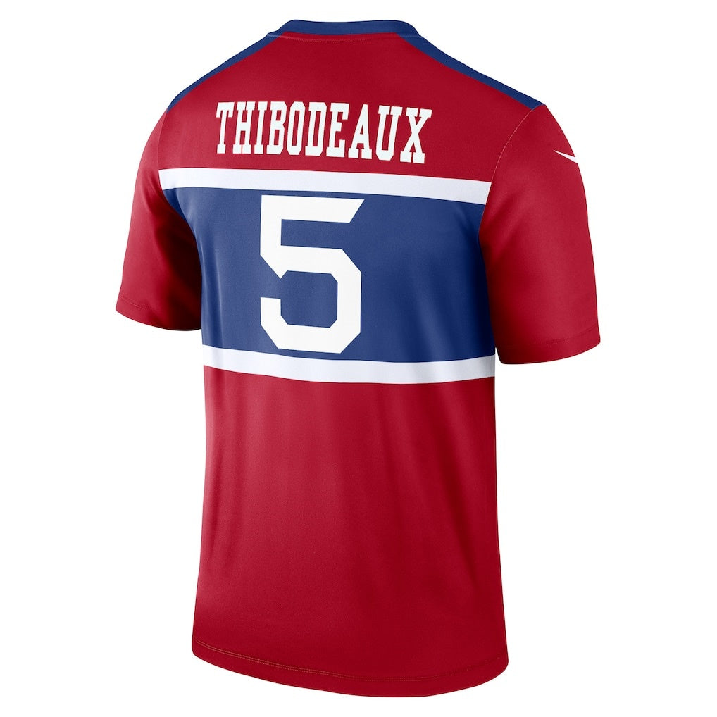 harde NY.Giants #5 Kayvon Thibodeaux Red Legend Player Performance Top Stitched Jerseys